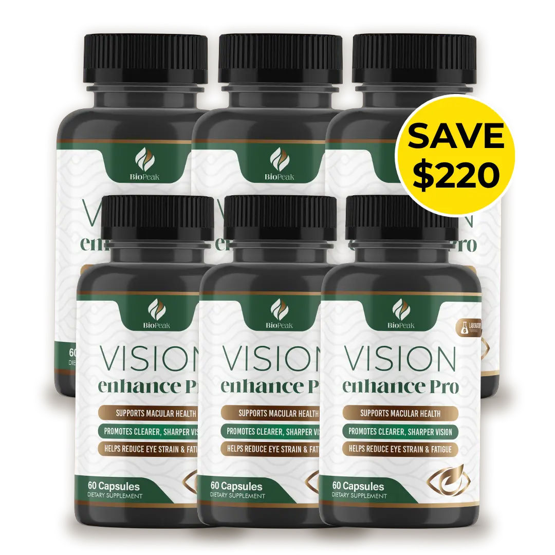 Vision Performance Supplement Vision Enhance Pro — Comprehensive Macular Support Between Your Eye ...